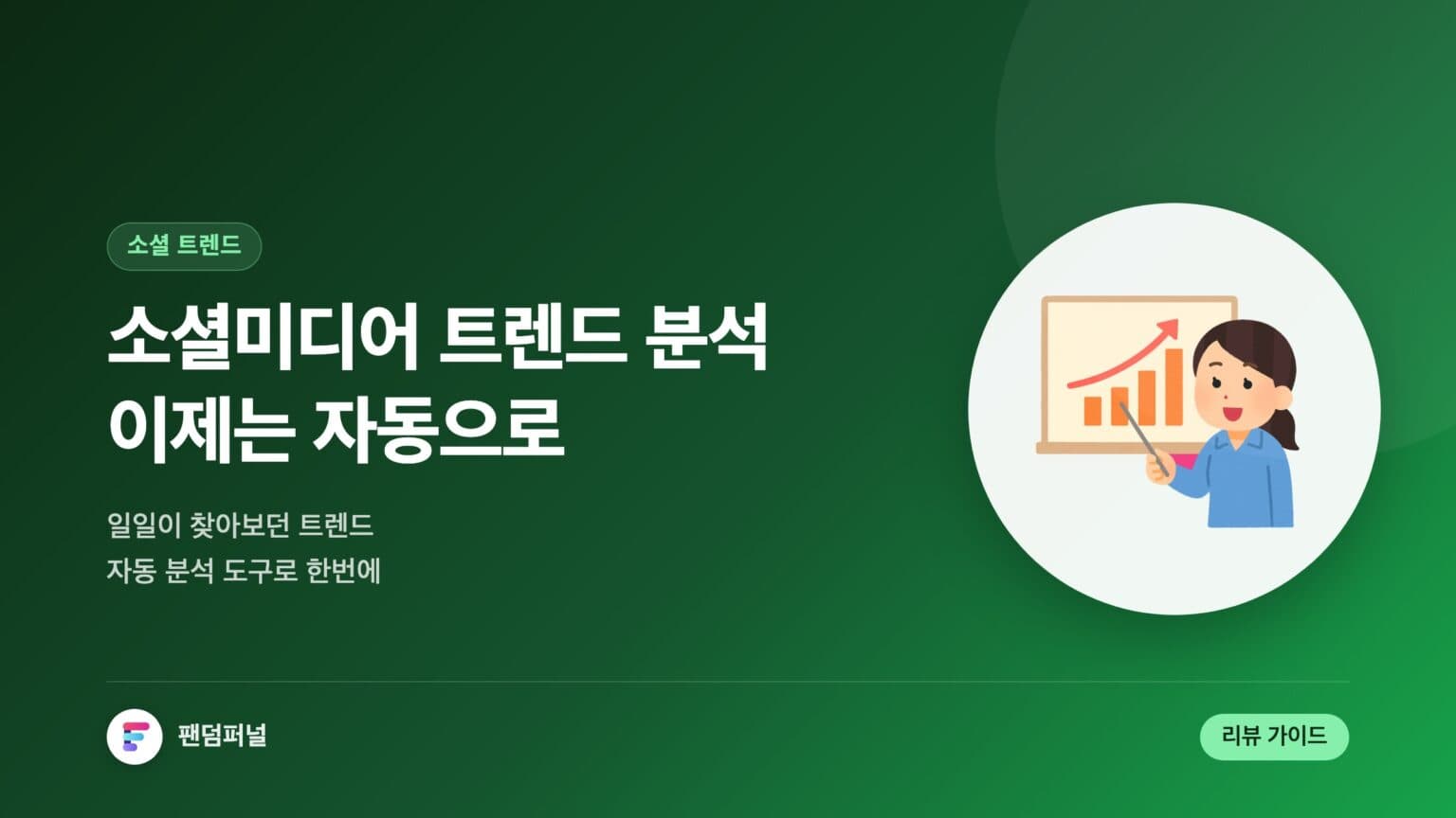 소셜미디어 트렌드 분석, 이제 자동으로 - 소셜미디어 트렌드 자동 분석 도구 리뷰 — 대표 이미지