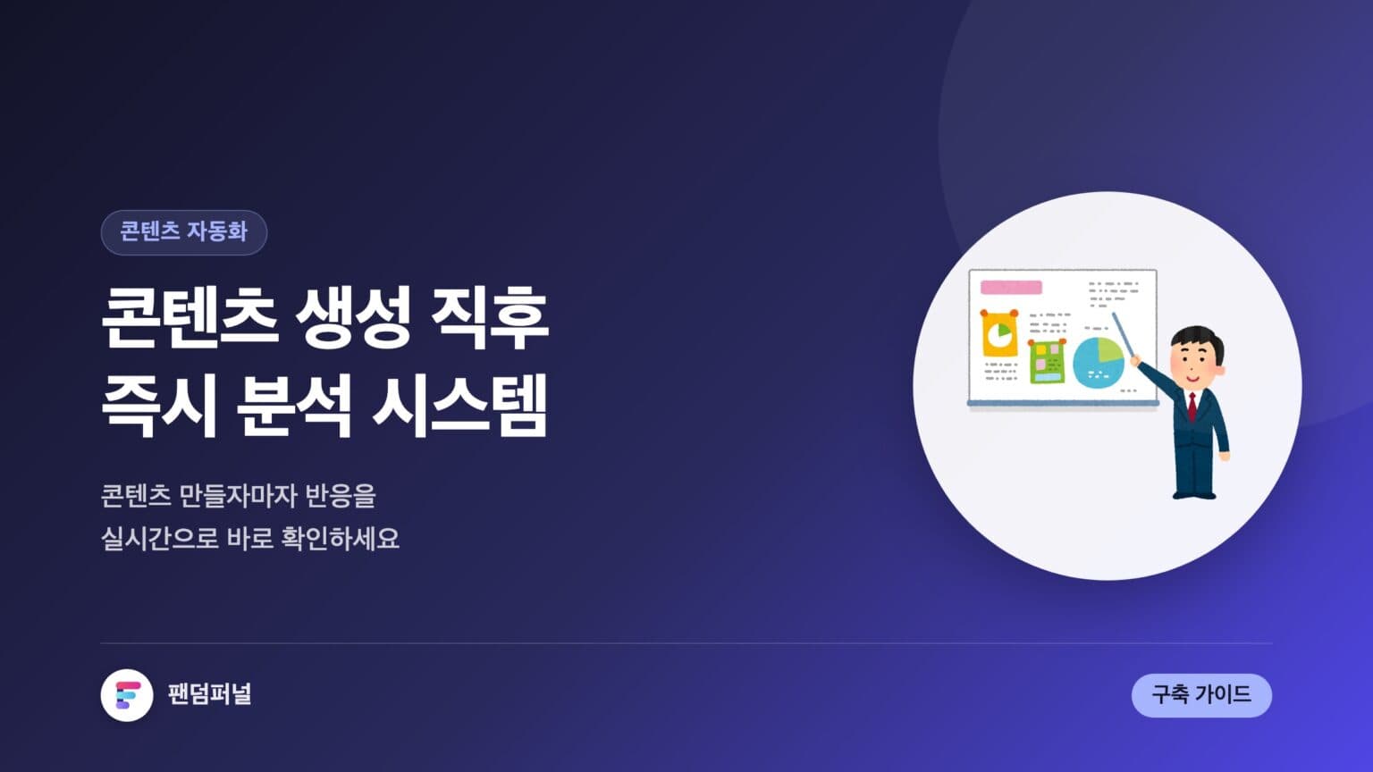 콘텐츠 생성 후 즉시 분석 자동 시스템: 실시간 인사이트 확보 — 대표 이미지